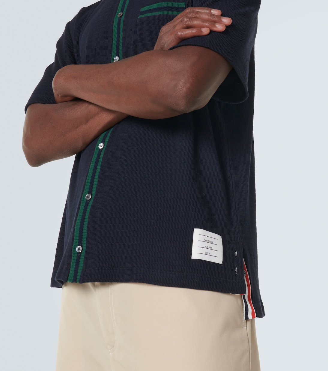 Hemd RWB Stripe aus Baumwolle | Thom Browne