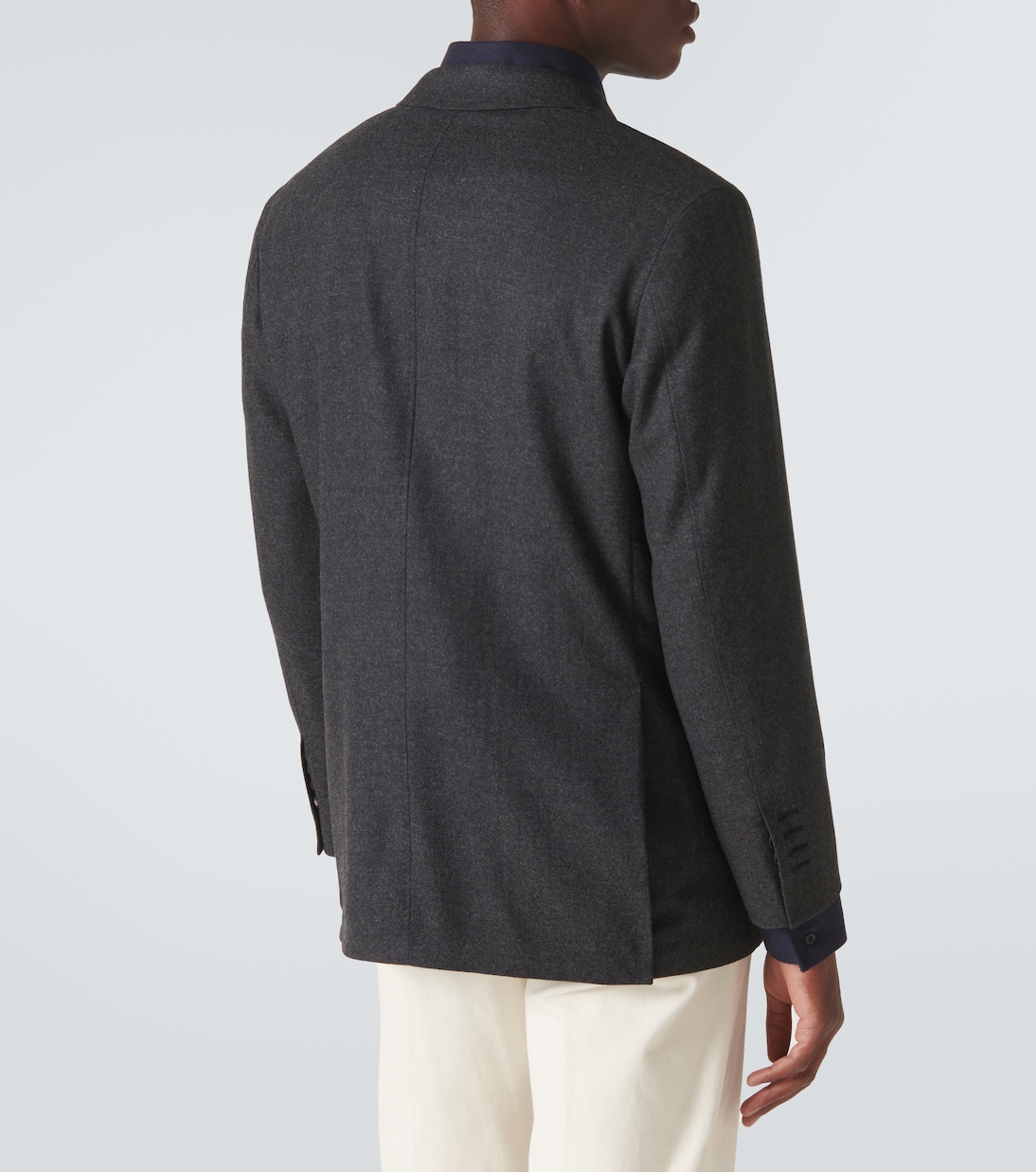 Blazer aus Wollflanell | Rubinacci