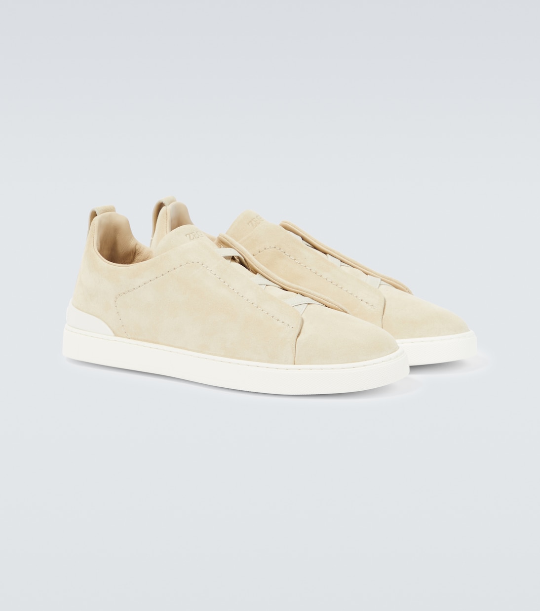 Triple Stitch suede sneakers | Zegna