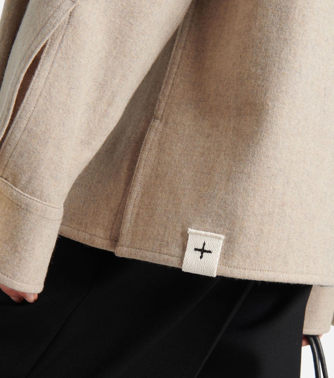 Virgin wool overshirt | Jil Sander