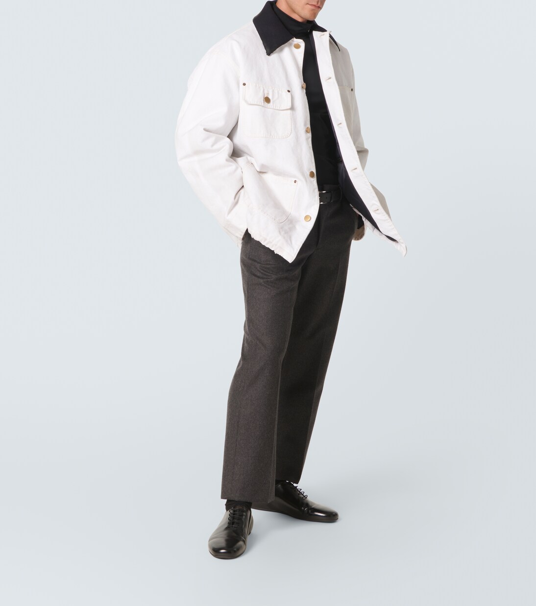 Oversized cotton jacket | Prada