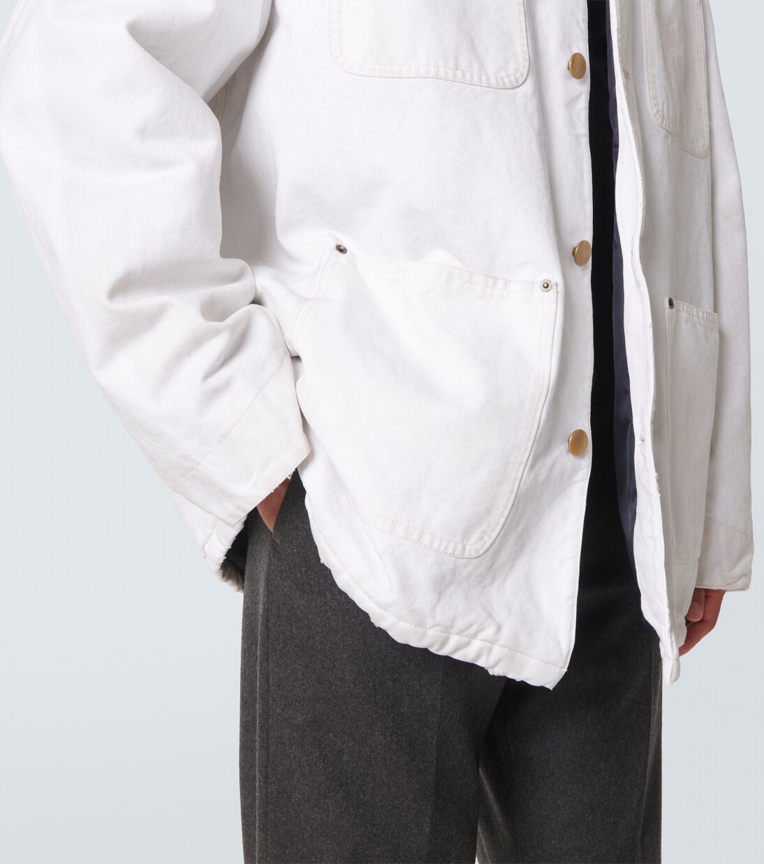 Oversized cotton jacket | Prada