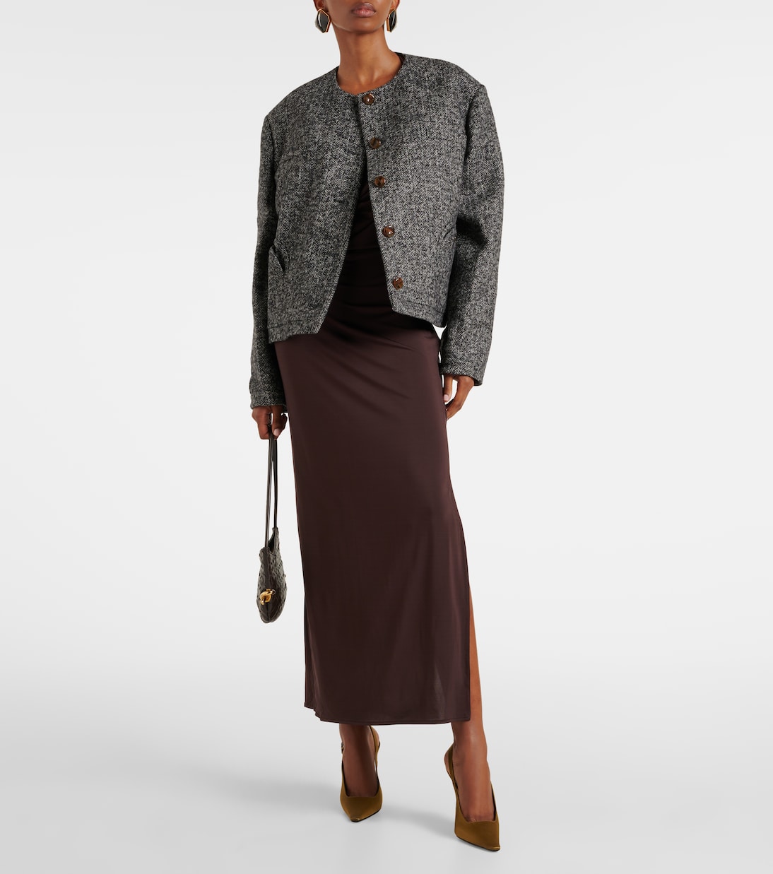 Chaqueta bolero Gliss de mezcla de lana | Blazé Milano