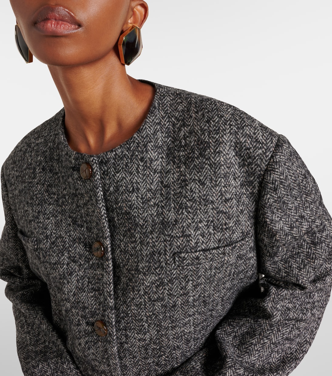 Chaqueta bolero Gliss de mezcla de lana | Blazé Milano