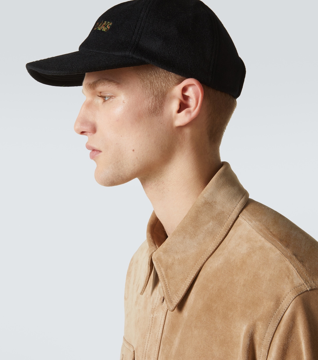 Embroidered wool baseball cap | Undercover