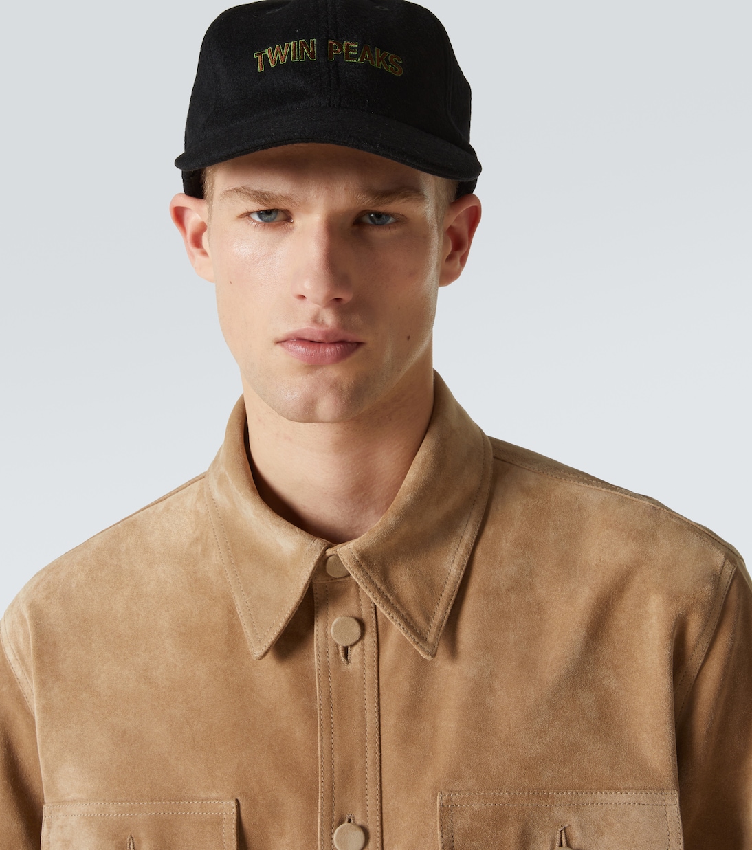 Embroidered wool baseball cap | Undercover
