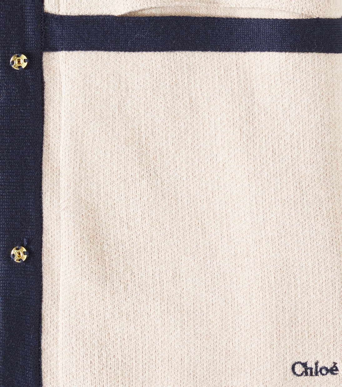 Abrigo de algodón y lana | Chloé Kids