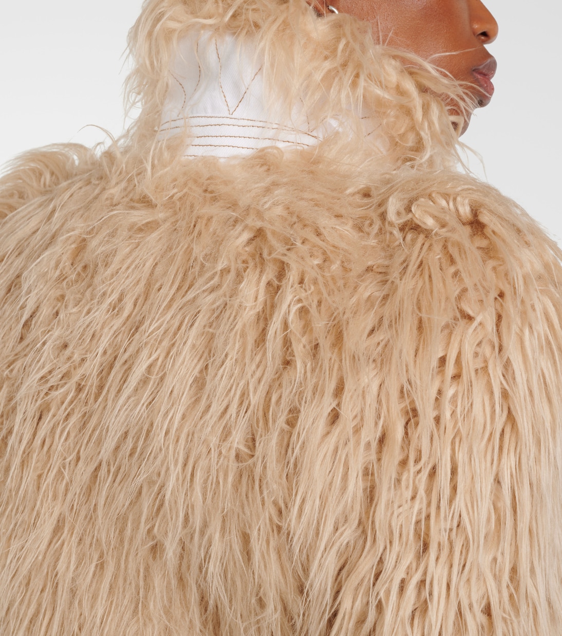 Faux fur jacket | Dries Van Noten