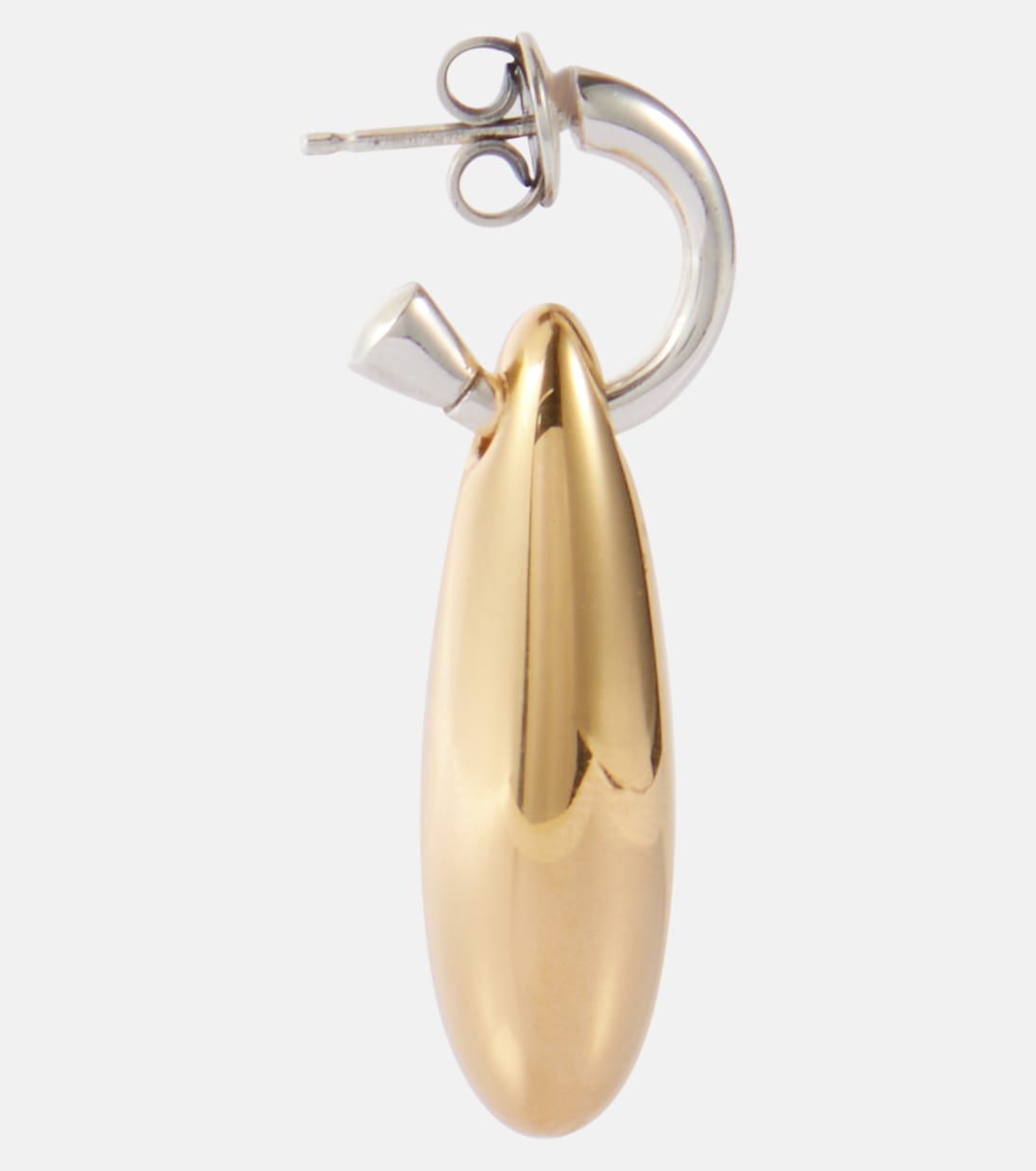 Orecchini in argento sterling bagnati in oro | Bottega Veneta