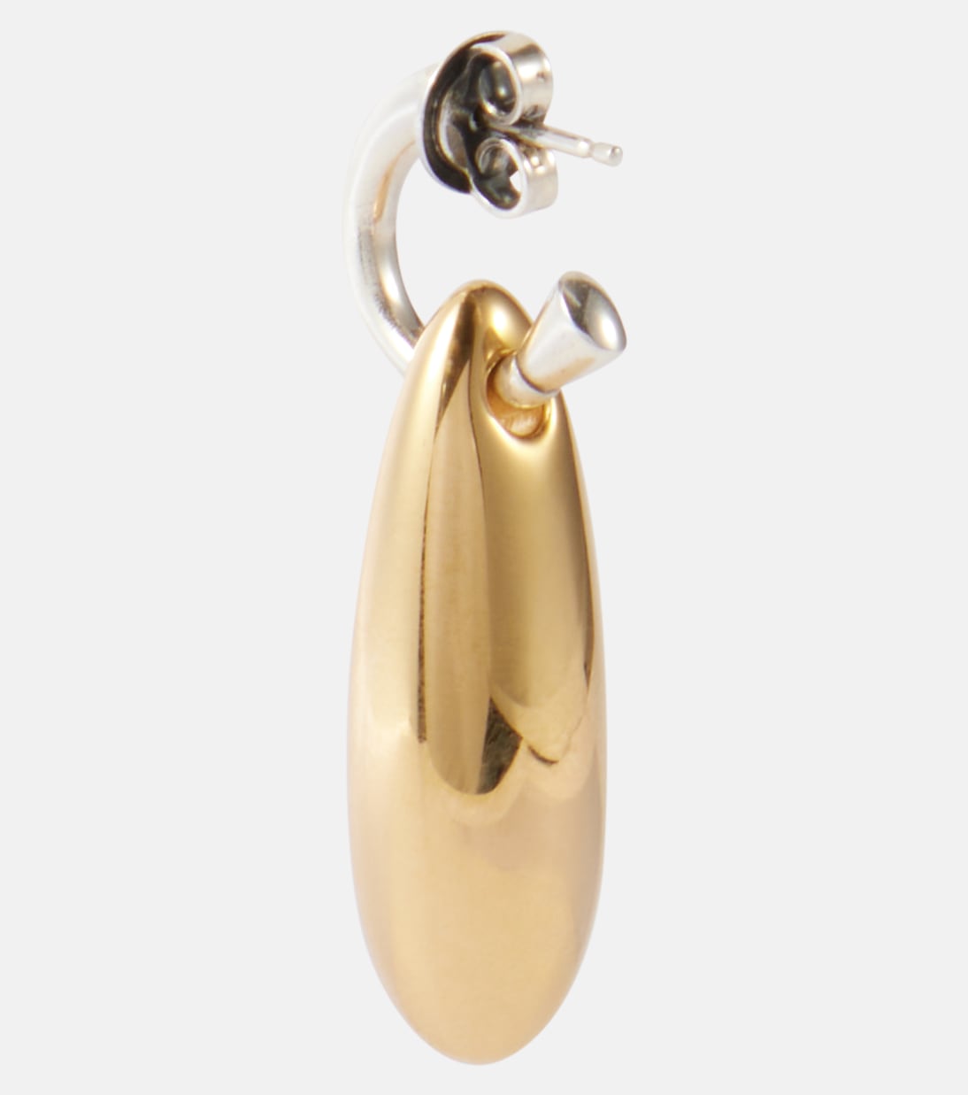 Orecchini in argento sterling bagnati in oro | Bottega Veneta