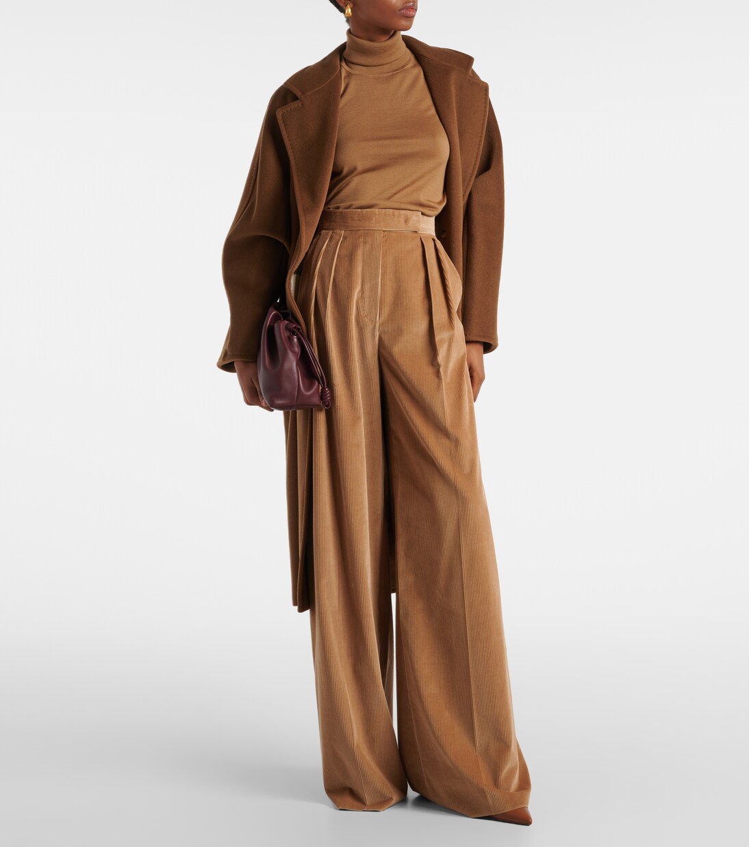 Saluto virgin wool turtleneck sweater | Max Mara