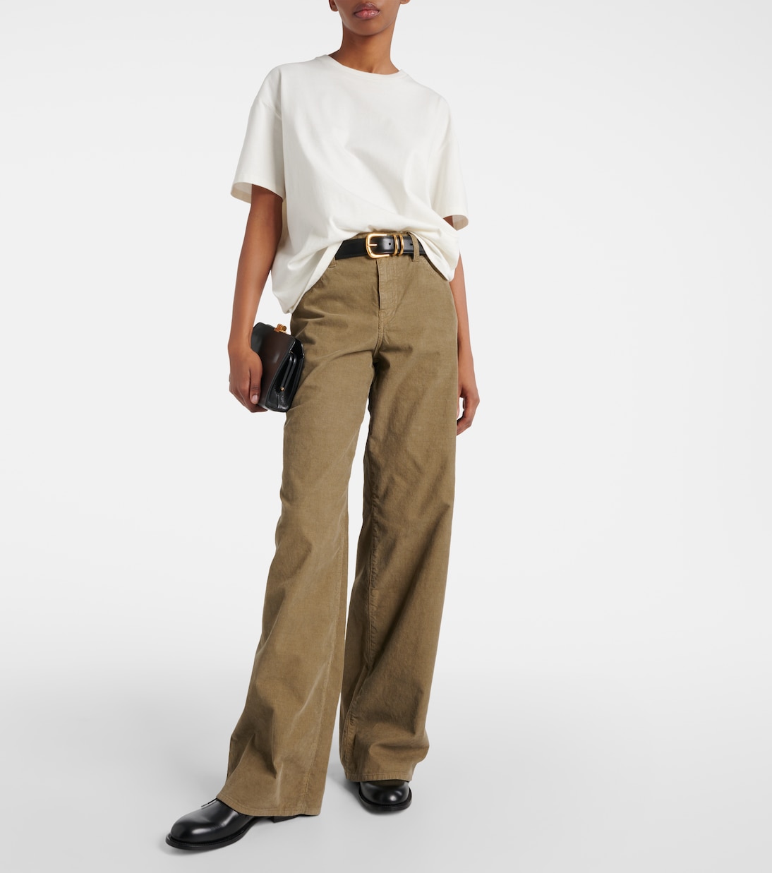 T-Shirt Lila aus Kaschmir | The Row