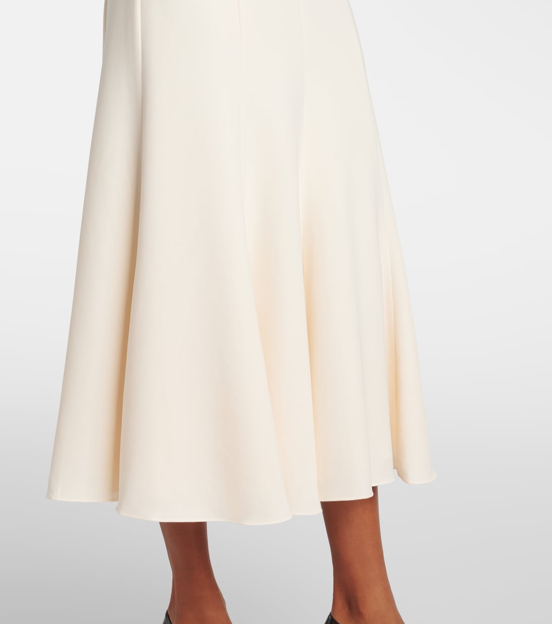 Robe midi en cady | Roland Mouret