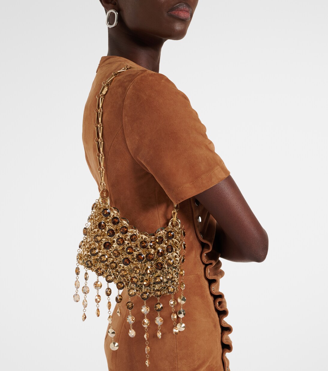 1969 Nano embellished shoulder bag | Rabanne