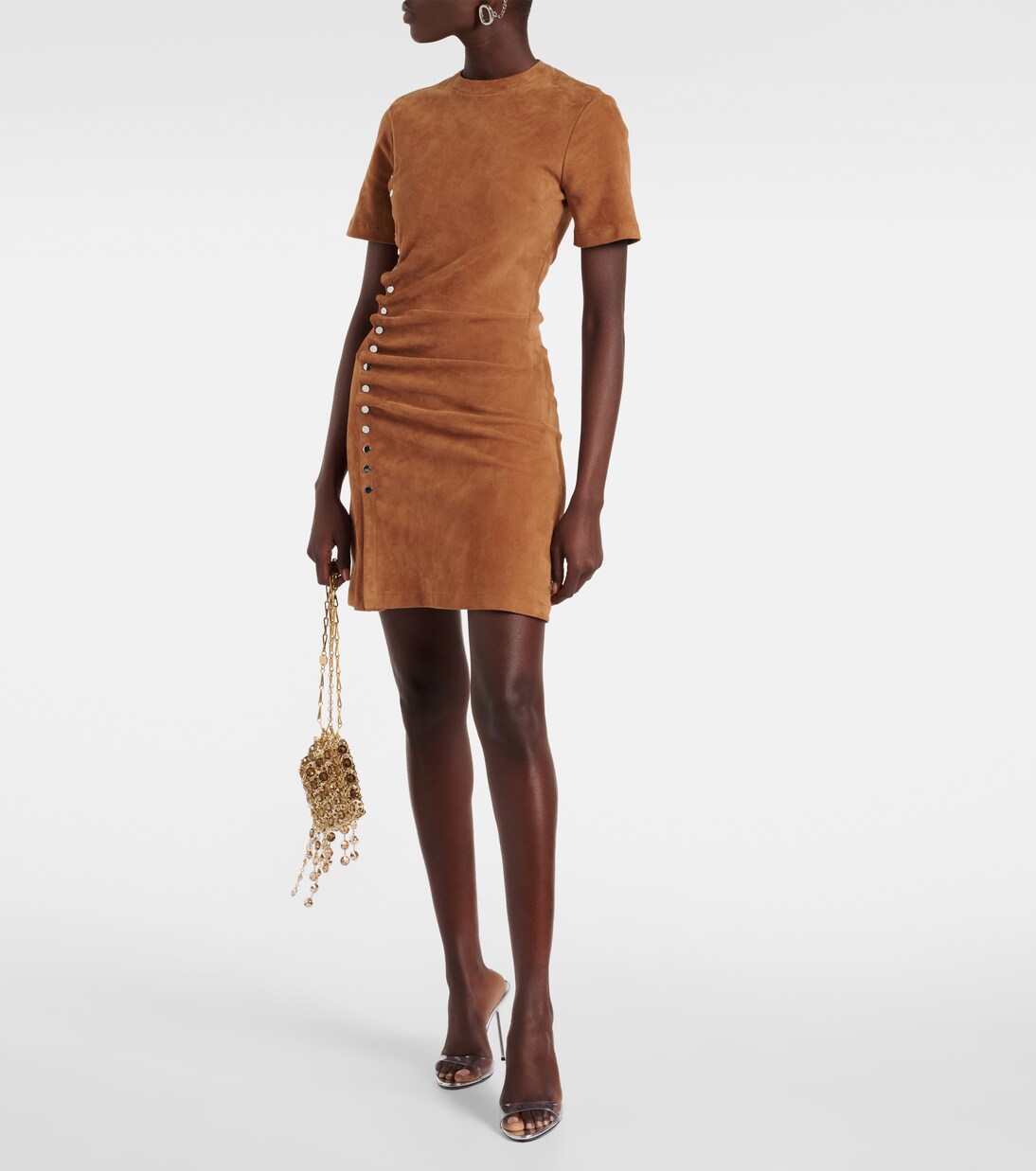 1969 Nano embellished shoulder bag | Rabanne