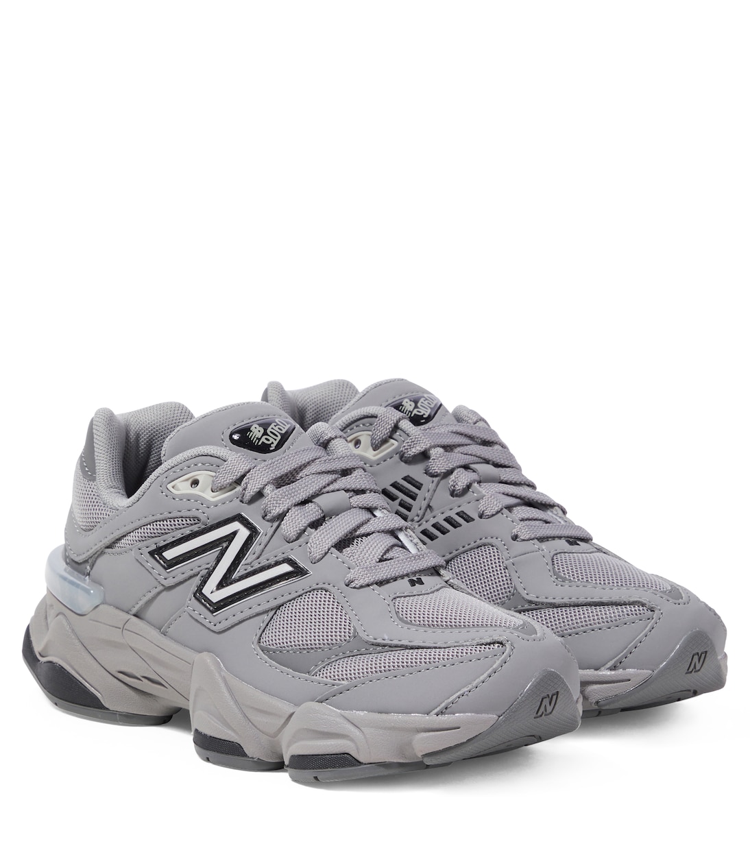 9060 leather-trimmed sneakers | New Balance Kids