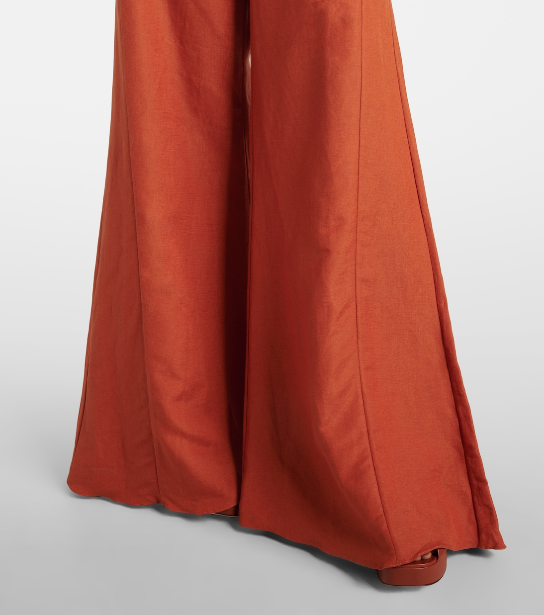 Weite High-Rise-Hose | Adriana Degreas