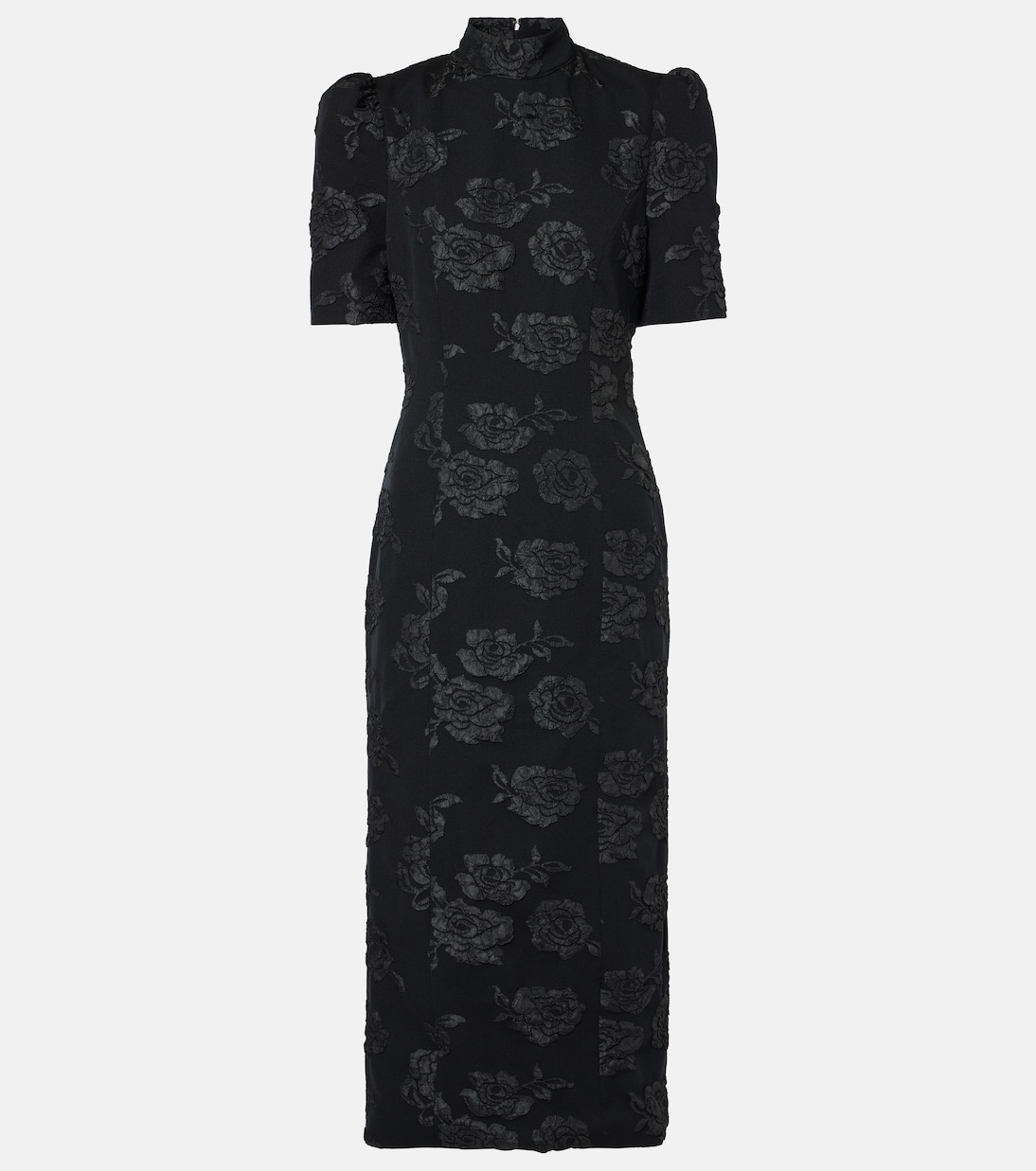 Robe midi en jacquard | Rotate