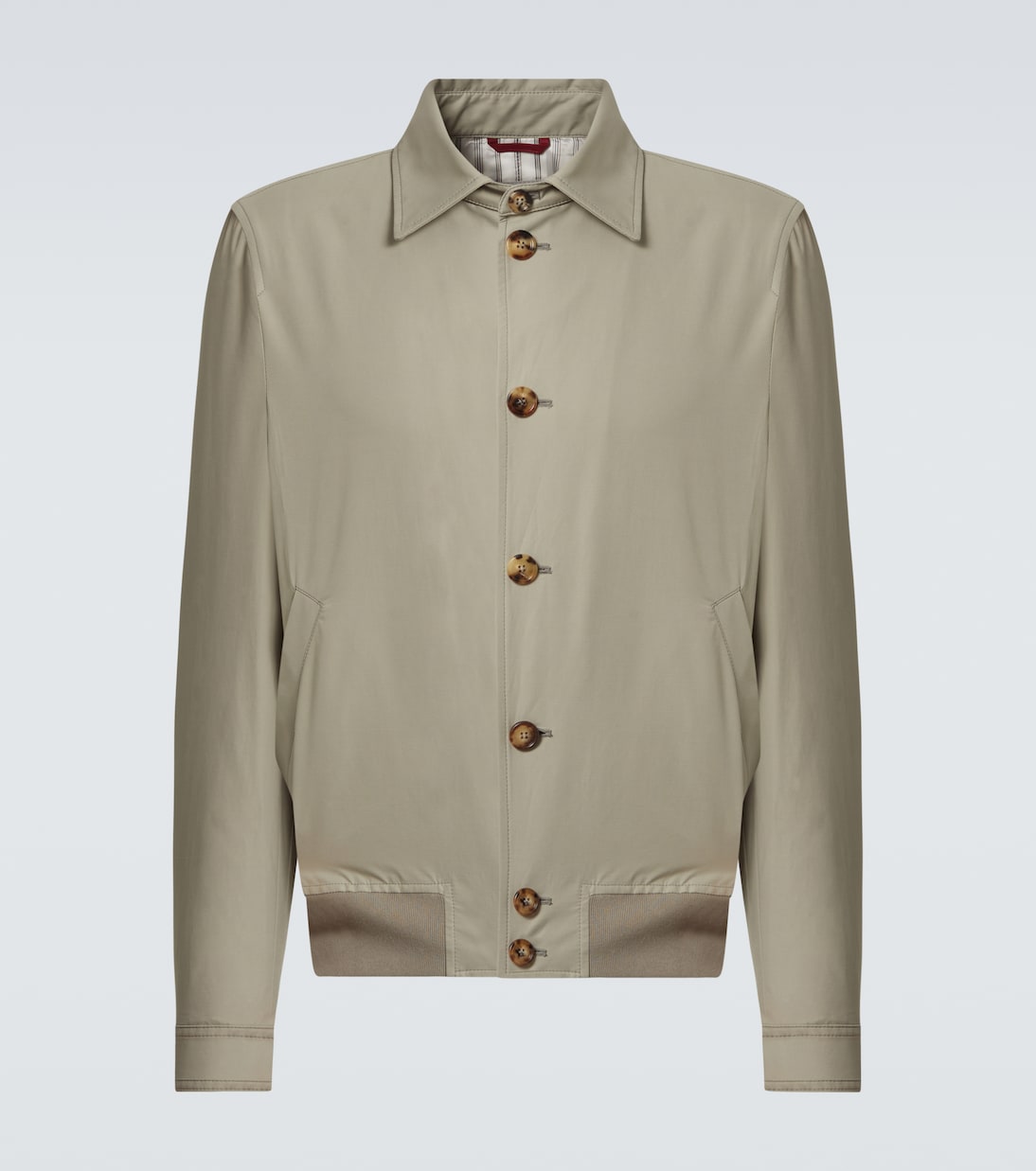 Bomberjacke aus einem Baumwollgemisch | Brunello Cucinelli