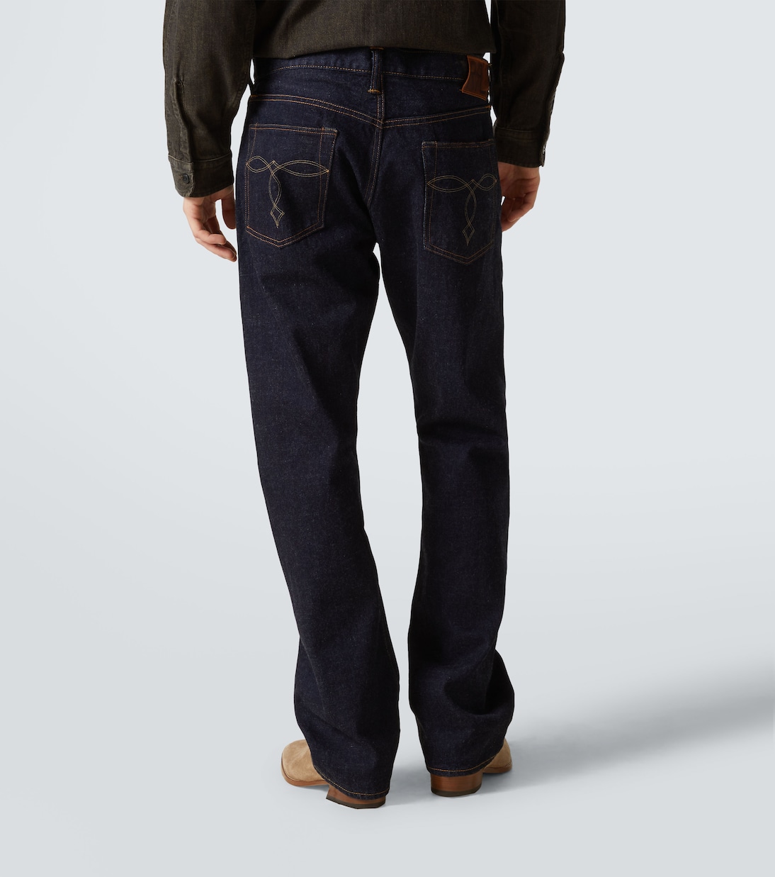 Jean bootcut à taille mi-haute | RRL