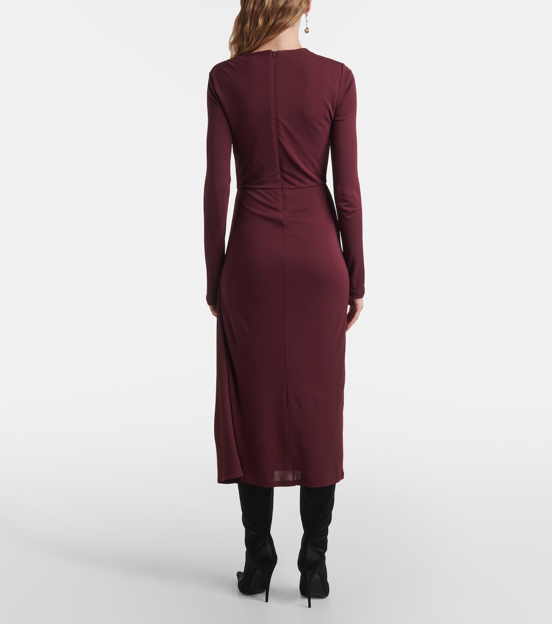 Midikleid aus Crêpe | Erdem