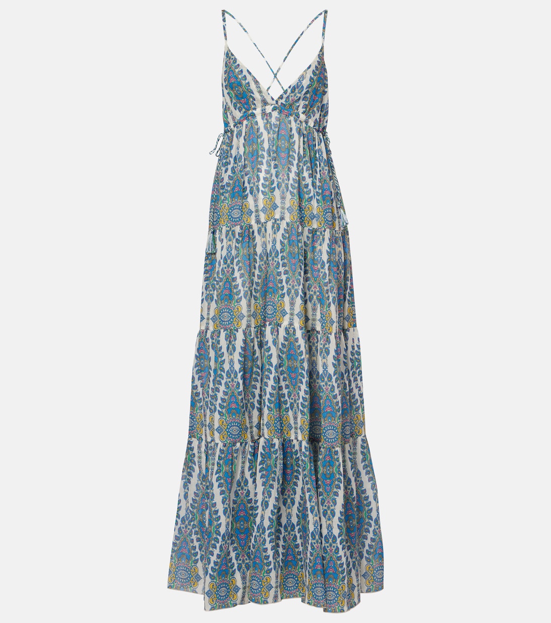 Bedrucktes Maxikleid aus Baumwolle und Seide | Etro