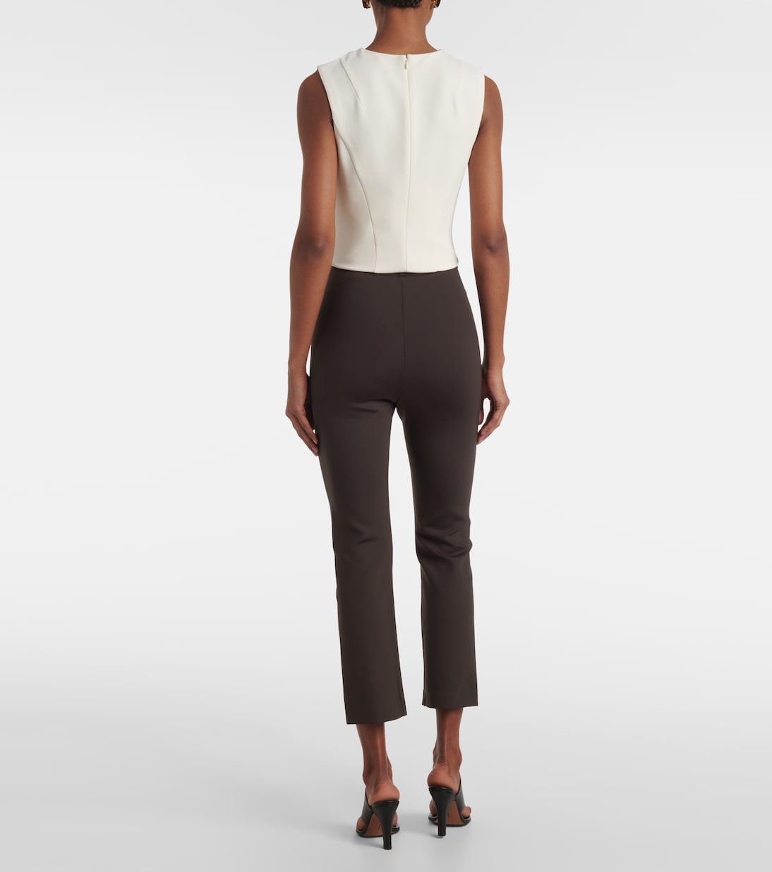 Shim cropped jersey slim pants  | Fforme
