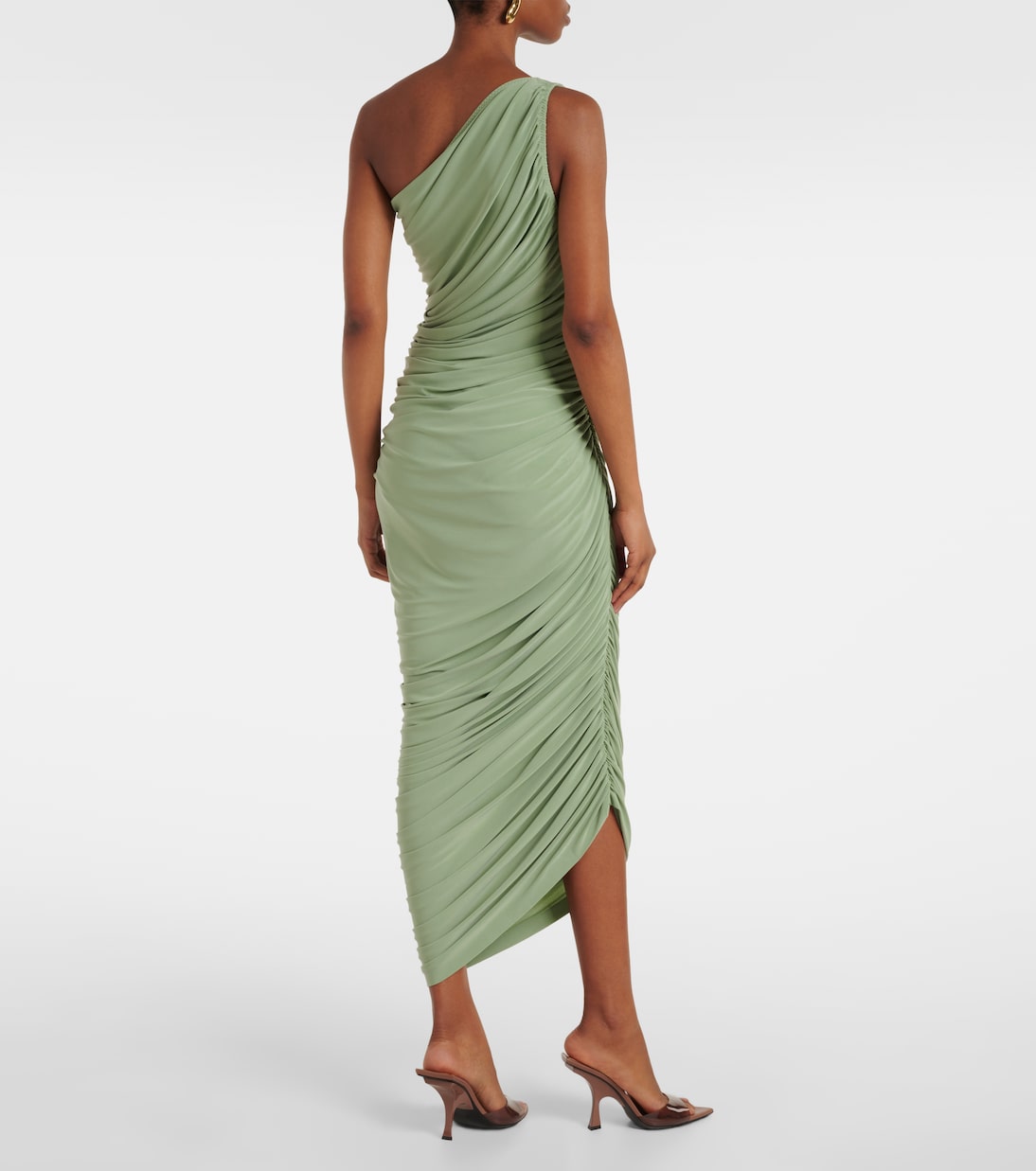 One-Shoulder-Maxikleid Diana aus Jersey | Norma Kamali