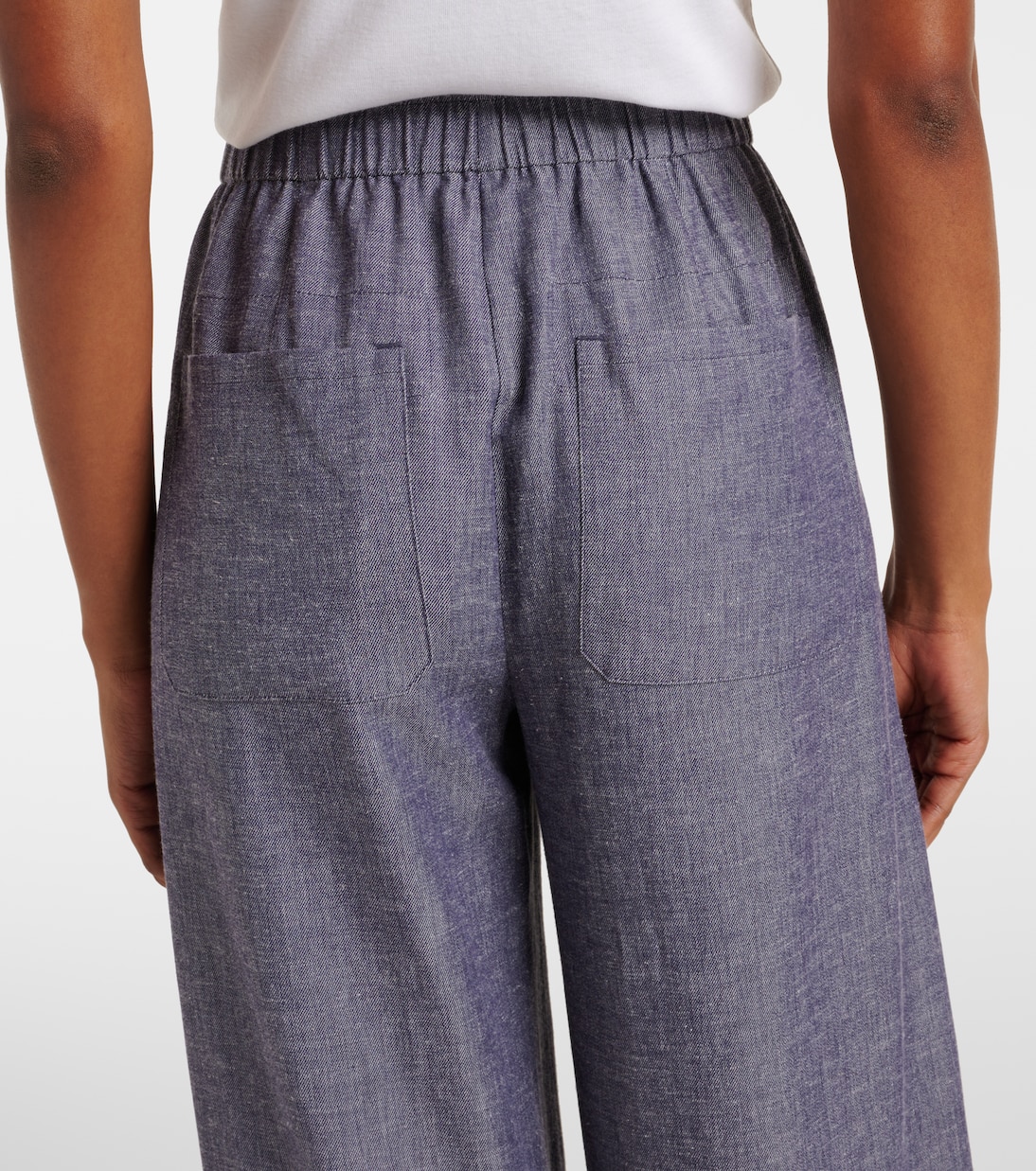 Pantaloni a gamba larga e vita media | Vince