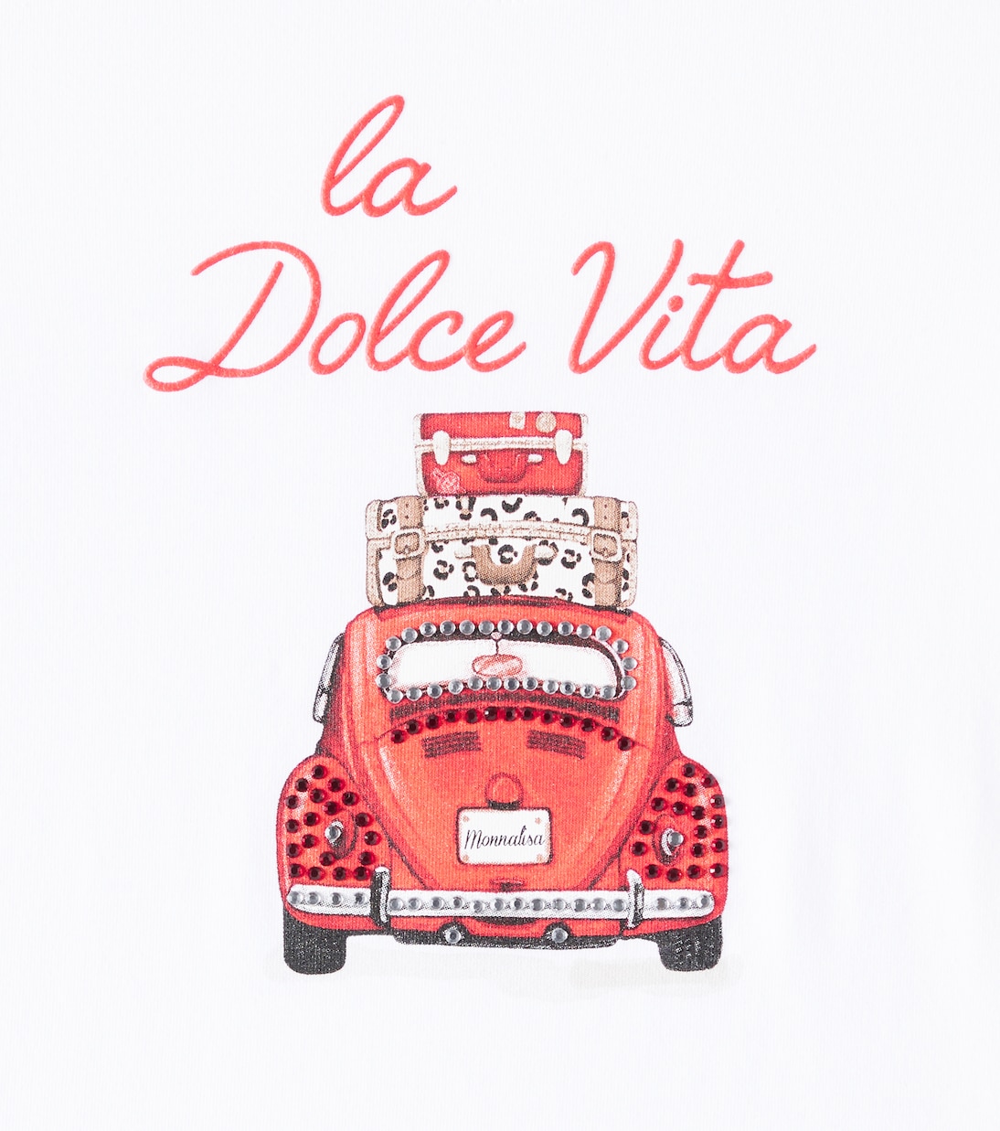T-shirt in jersey di misto cotone | Monnalisa
