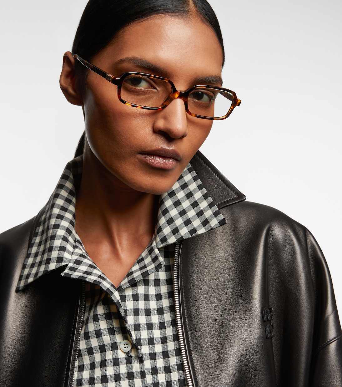 Rectangular glasses | Miu Miu
