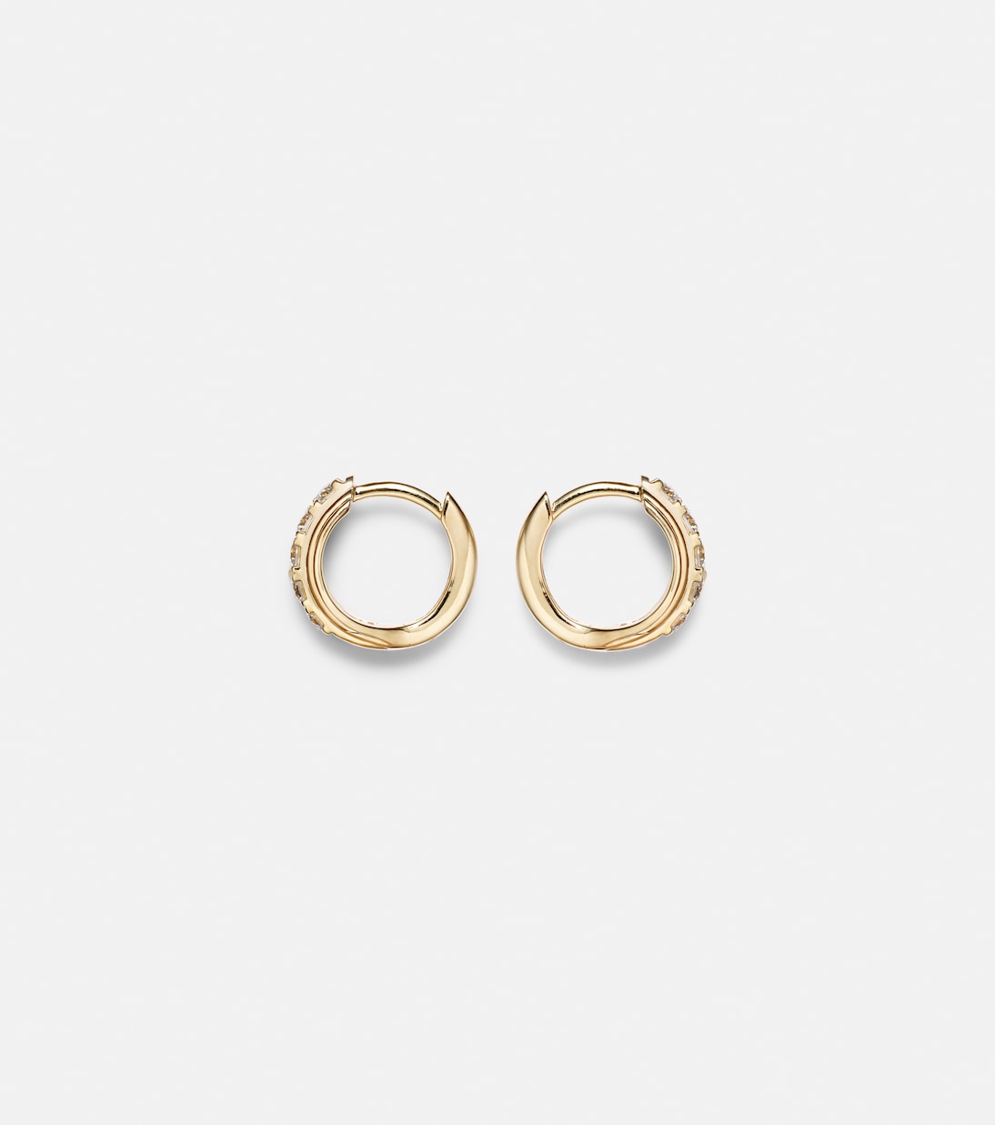 Orecchini Dainty Boulevard in oro 14kt con diamanti | Stone and Strand