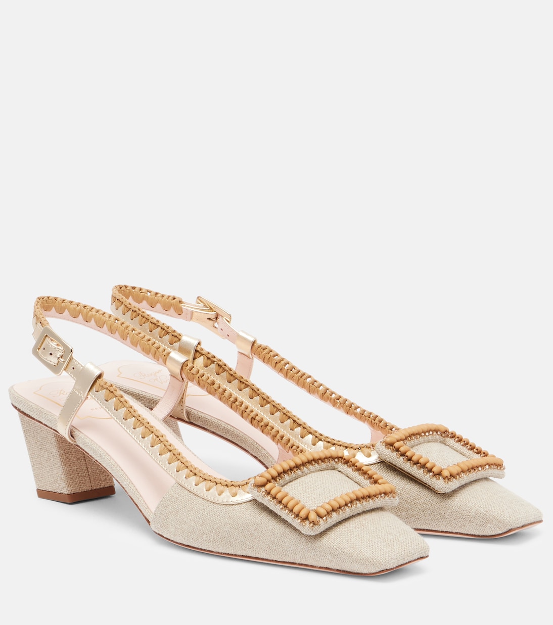 Escarpins slingback Belle Vivier à ornements | Roger Vivier