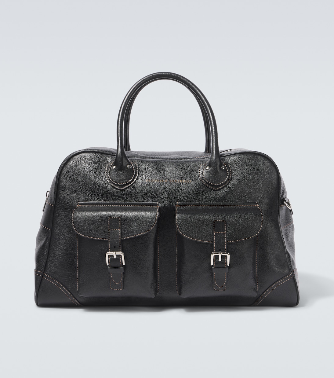 Leather duffel bag  | Brunello Cucinelli