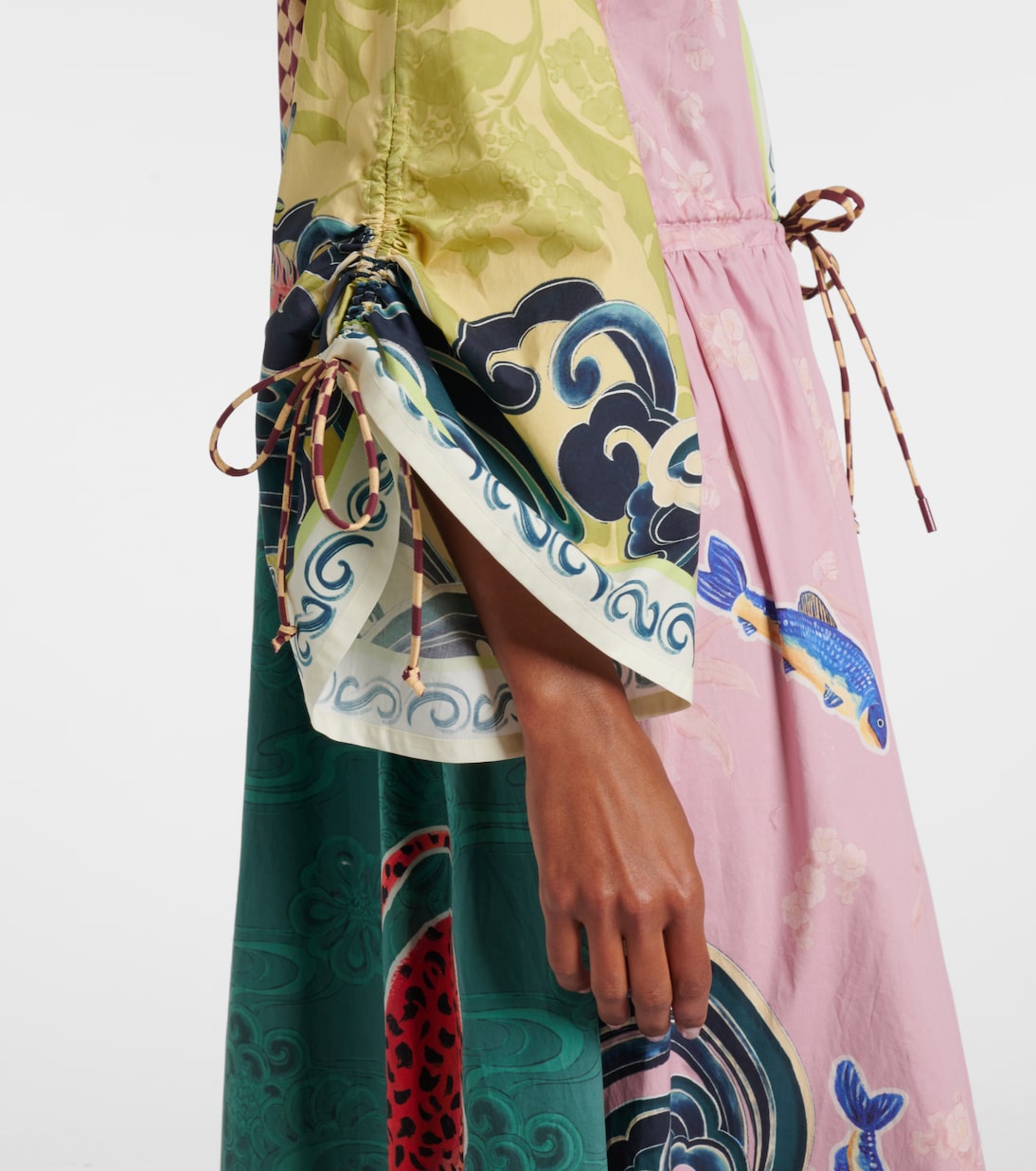 Rochester printed cotton shirt dress | Alémais