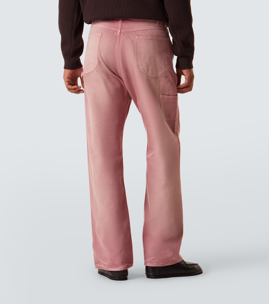 Faded wide-leg jeans | Auralee