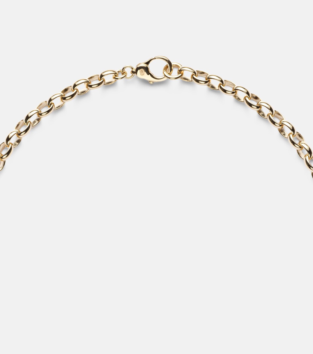 Halskette aus 18kt Gelbgold mit Diamanten | FoundRae
