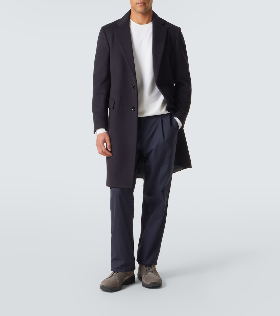 Triple Stitch Vetta suede sneakers | Zegna