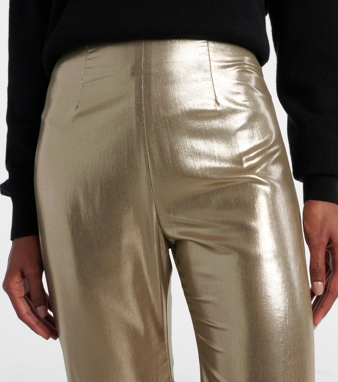 High-rise wide-leg pants | Galvan