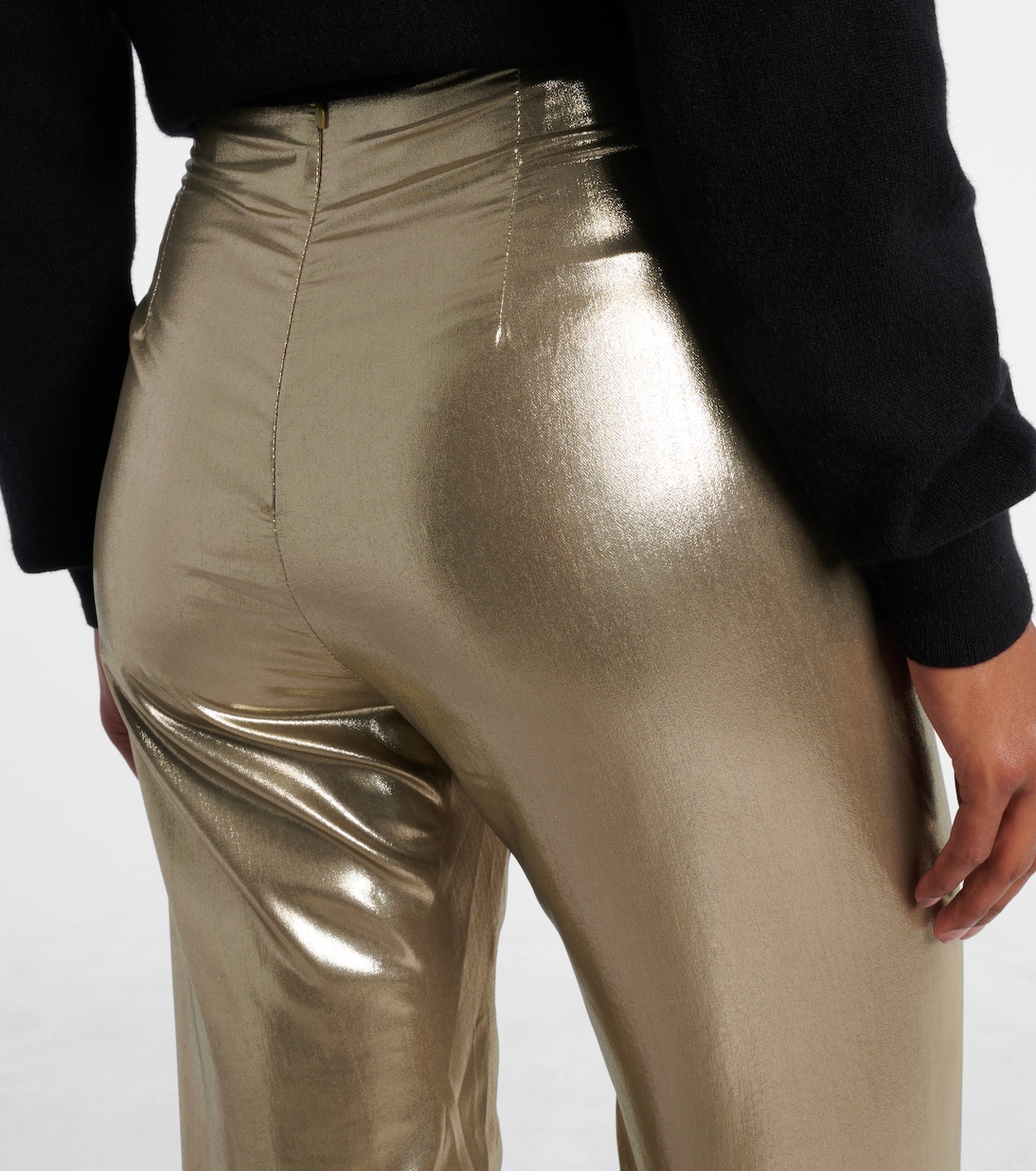 High-rise wide-leg pants | Galvan