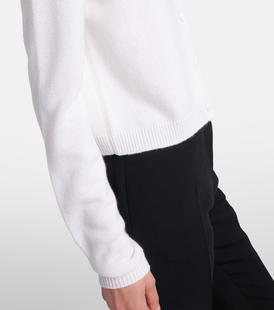 Cardigan in lana e cashmere | Jardin des Orangers