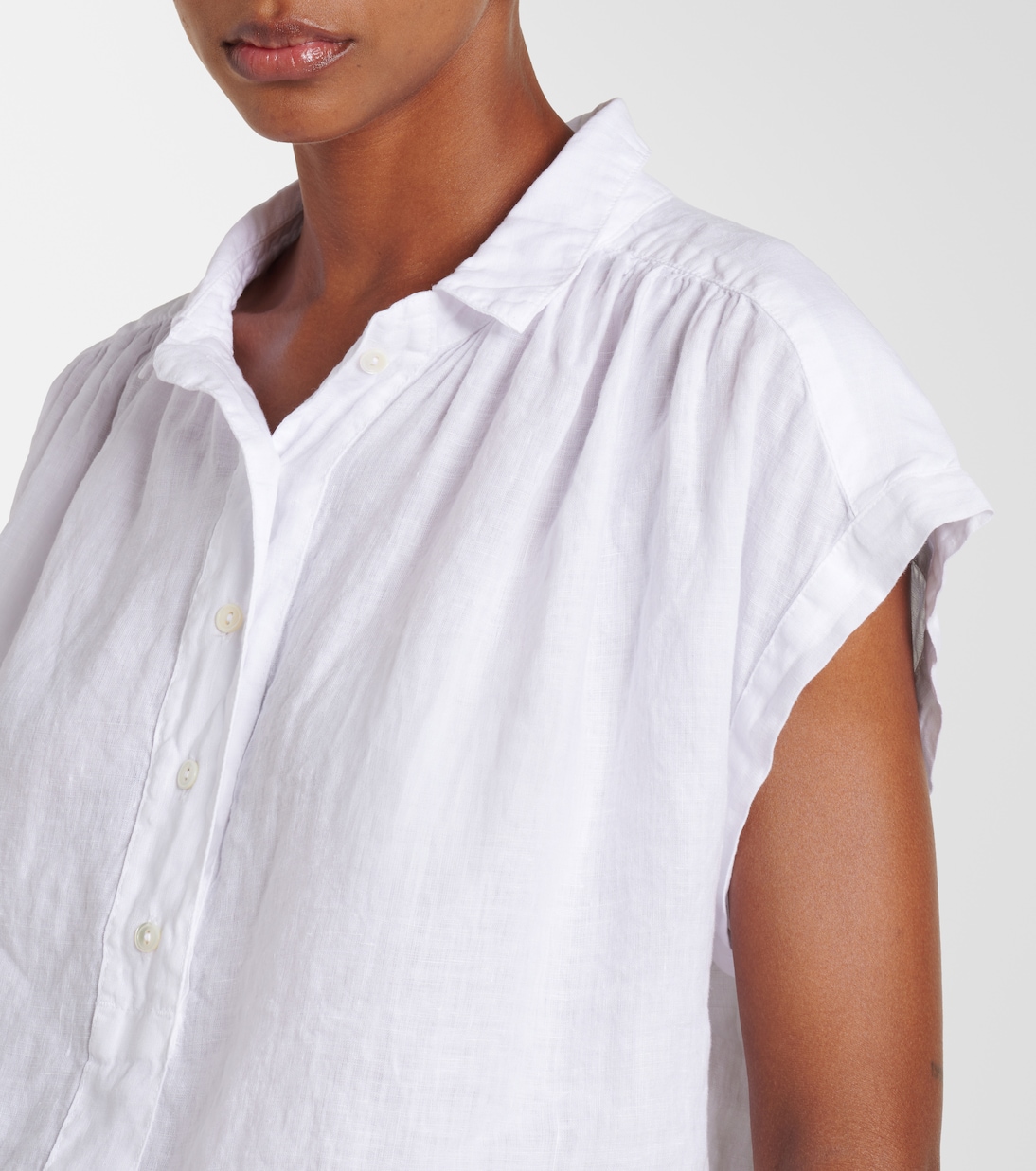 Top Elowen in lino | Velvet