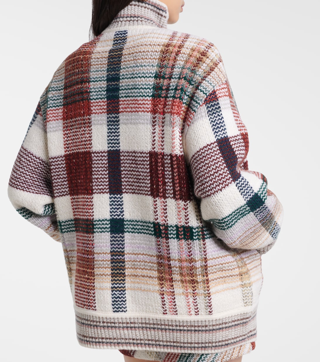 Zigzag wool, cotton, and alpaca cardigan | Missoni