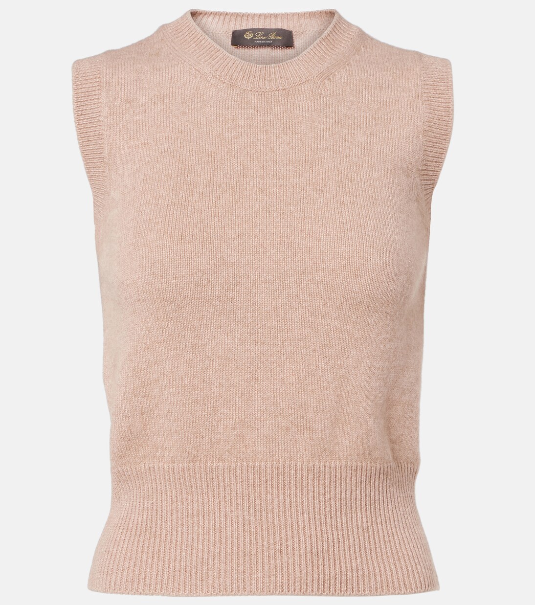 Pull sans manches en cachemire et soie | Loro Piana