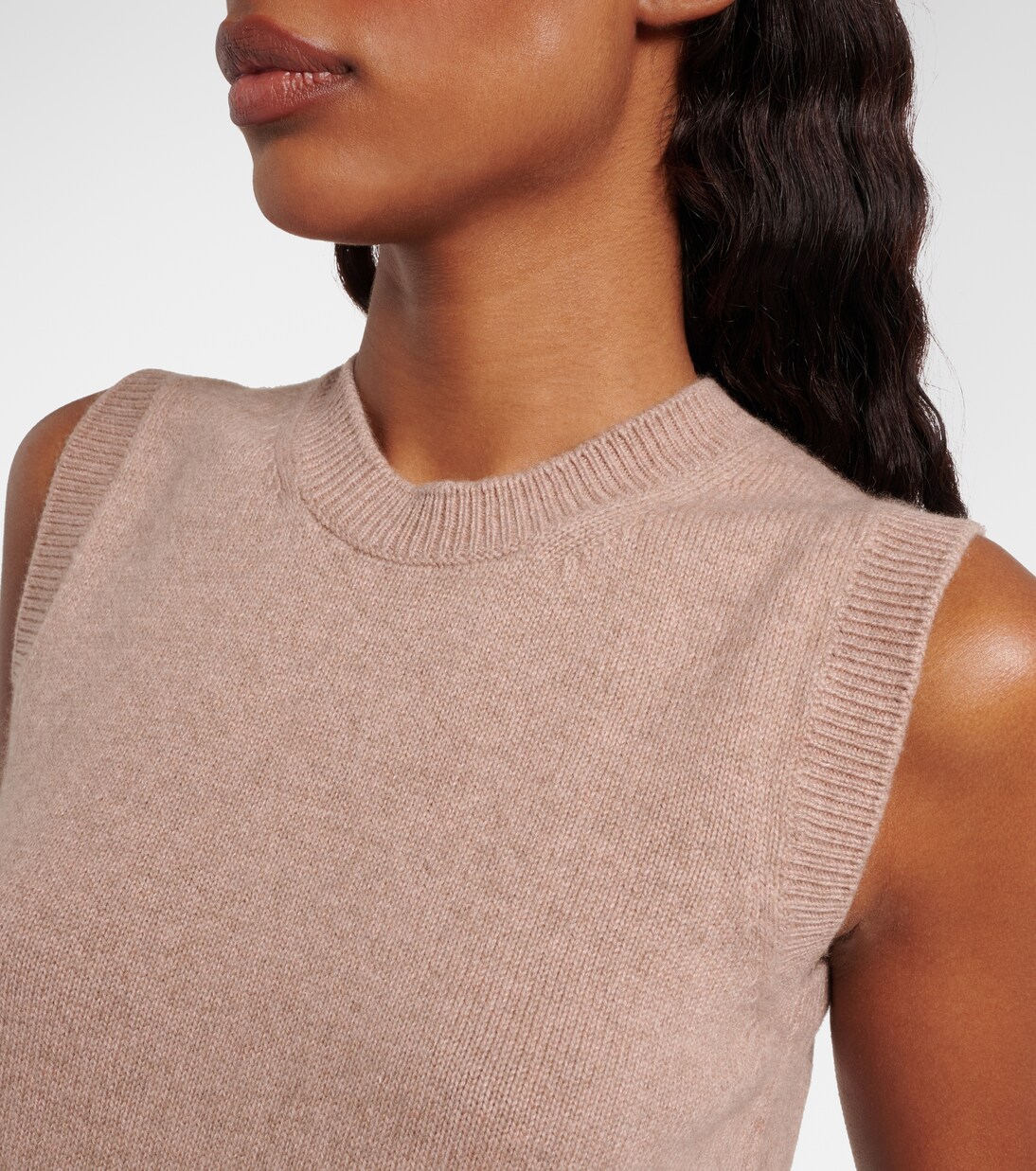 Pull sans manches en cachemire et soie | Loro Piana