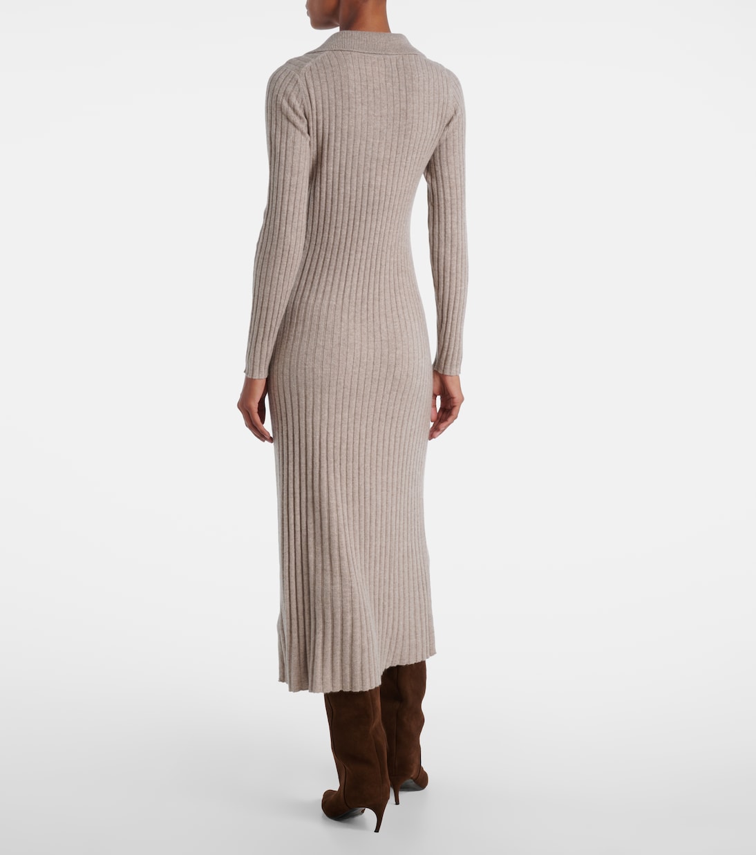 Robe polo en cachemire | Jardin des Orangers