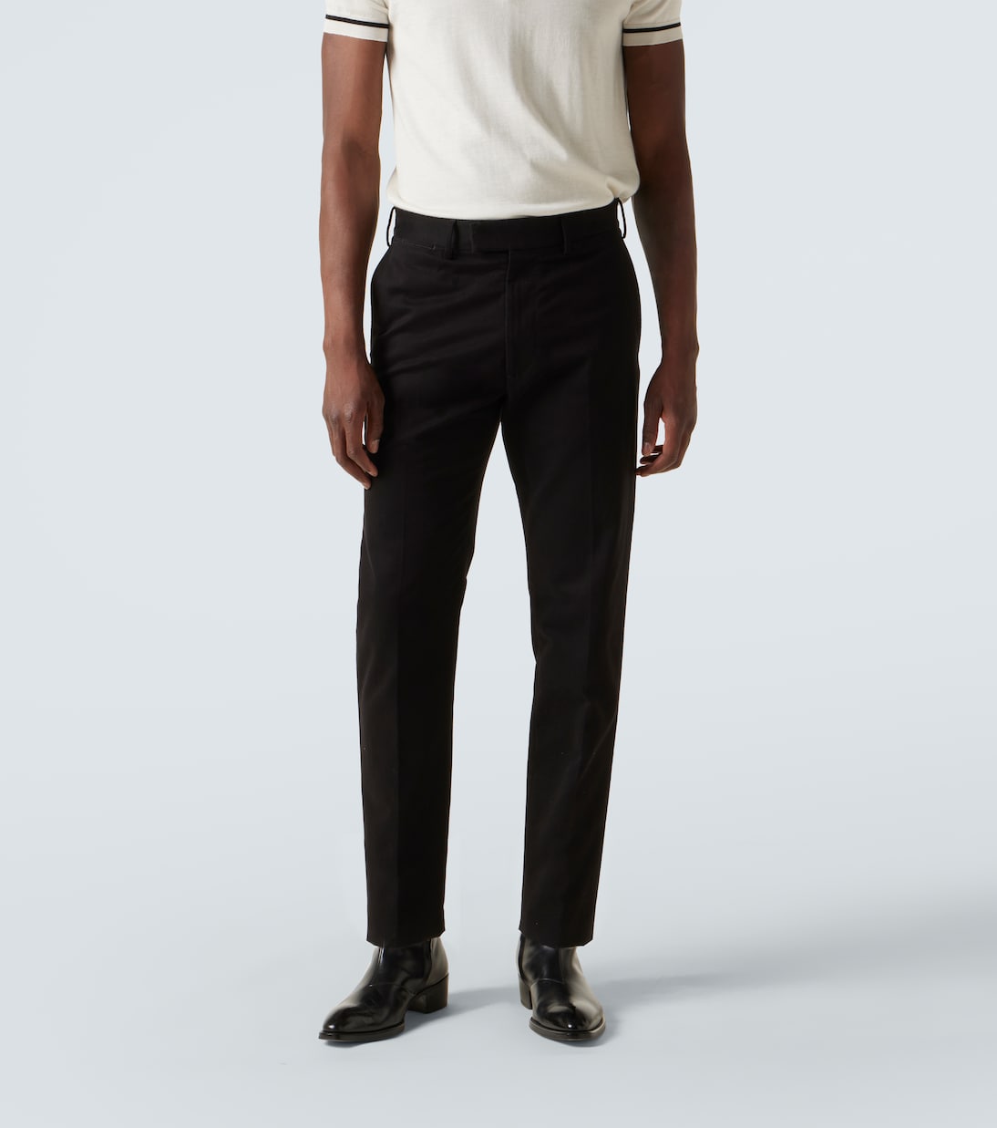 Cotton straight pants | Tom Ford