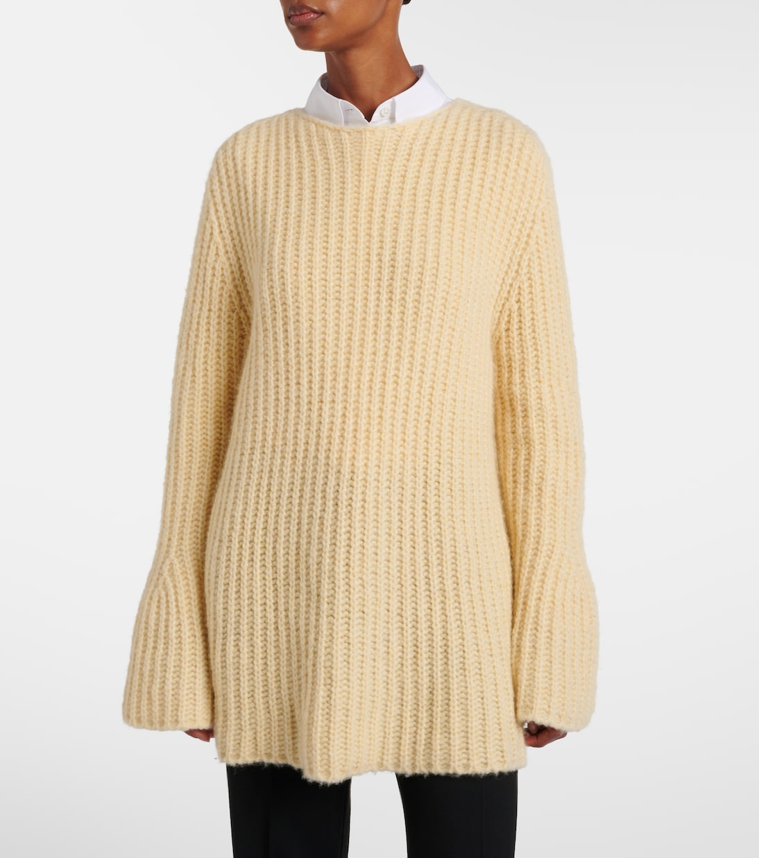 Mirr ribbed-knit cashmere sweater | The Row