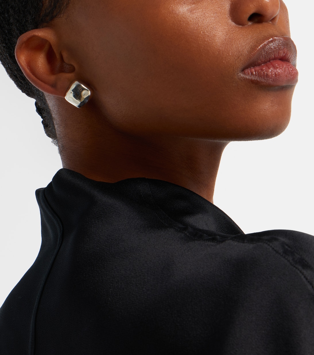 Tetra Small sterling silver earrings | Déhanche