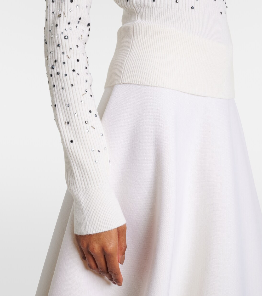 Gang embellished wool-blend sweater | Max Mara